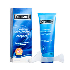 CREMA DEPILATORIA PARA EL CUERPO DEPIMIEL X120 GRS