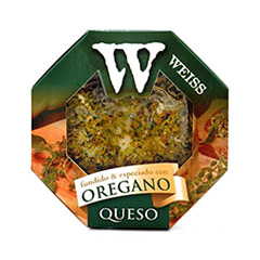 QUESO ESPECIADO C/OREGANO, FAMILIA WEISS, 100 gr