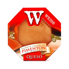 QUESO PIMENT N AL WHISKY X 100GR WEISS