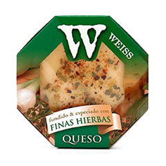 QUESO ESPECIADO C/FINAS HIERBAS, FAMILIA WEISS, 100 gr