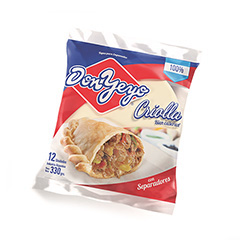 TAPAS EMPANADAS CRIOLLA DON YEYO X 12 UN