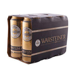 cerveza WARSTEINER 473cc six pack PCK-6-un.