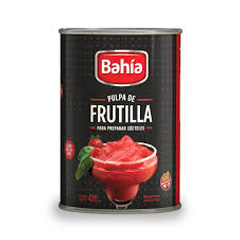 PULPA DE FRUTILLA, BAHIA COCKTAILS, 420 gr