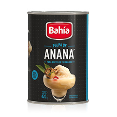 PULPA DE ANANA, BAHIA COCKTAILS, 420 gr