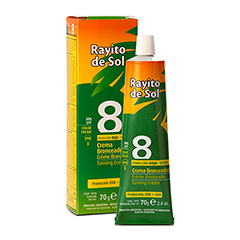 BRONCEADOR RAYITO SOL CREMA 70gr.F/8