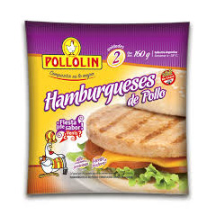 HAMBURGUESAS POLLO LIBRE DE GLUTEN X 2 160G