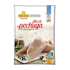 PECHUGUITA DE POLLO CONG. IQF, POLLOLIN, 800 gr