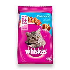 WHISKAS PESCADO 500 GR.