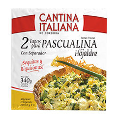 TAPAS P/PASCUALINA CANTINA ITAL.HOJALD.