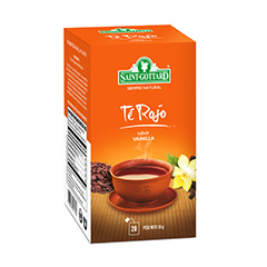 TE SAINT-GOTTARD ROJO C/VAINILLA 20saq.