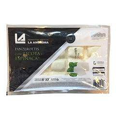 PANZEROTTIS DE RICOTA Y ESPINACA, LA ANONIMA, 600 gr