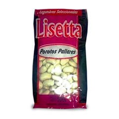 POROTOS SECOS PALLARES, LISETTA, 500 gr