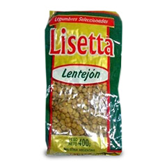 LENTEJONES SECOS, LISETTA, 400 gr
