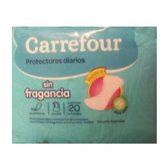 PROTECTORES DIARIOS NORM S DESOD CARREFOUR X 20UNI