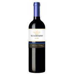 Vino tinto Malbec Reservado Concha y Toro 750 ml