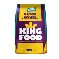 KING FOOD GATO ADULTO 1KG