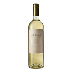 Vino Blanco LOS PASOS Chardonnay-Semill BOT-750-cc.