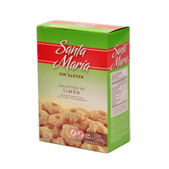 Galletitas Santa María limón 200 g. sin TACC