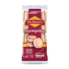 GALLETITAS VAINI.RELL.S/FRUTILLA, TIA MARUCA, 160 gr
