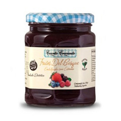 MERMELADA STEVIA FRUTOS ROJOS, CUARTO CREC, 280 gr