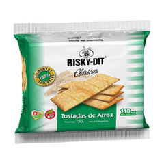 TOSTADAS DE ARROZ RISKY-DIT CLASICAS 150