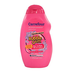 ACONDICIONADOR KIDS BUBBLE GUM CARREFOUR X 350 CC