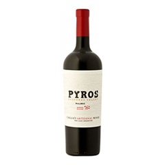 vino PYROS Pedernal Valley malbec 750cc BOT-750-ml.
