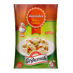 RAVIOLES BOLSA 1/2 KG DI PASCUALLE BSA-500-gr.