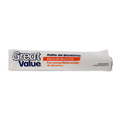 Rollo De Aluminio Check 28x7cm 1u