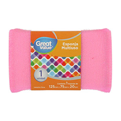 Esponja Multicolor Check 1 U