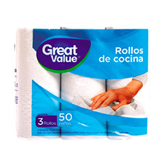 Rollos De Cocina Check 20,7 Cm X 20 Cm 50 Paños 3u