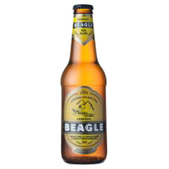 CERVEZA RUBIA LONG NECK GOLDEN ALE, BEAGLE, 330 cm3
