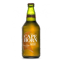 CERVEZA LONG NECK HONEY, CAPE HORN, 500 cm3