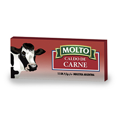 CALDO DE CARNE MOLTO 12 U