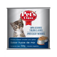 PET CLASS GATO LATA FRUT MAT 340GR