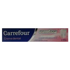 CREMA DENTAL SENSITIVE CARREFOUR X 90 GRS