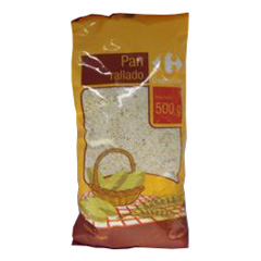 Pan rallado Carrefour classic 500 g.