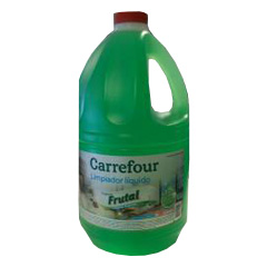 LIMPIADOR LIQUIDO FRUTAL CARREFOUR BOTELLA X 4 LT