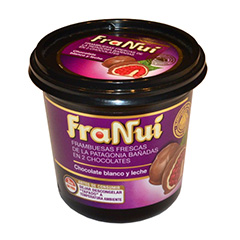 Frambuesas Franui Bañadas En Chocolate Con Leche 150g