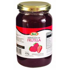 MERMELADA DE FRUTILLA, BEST, 454 gr
