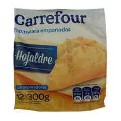 TAPA P EMPANADA HOJALDRE CARREFOUR X 12 UNI