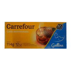 Caldo de gallina Carrefour classic en cubos 12 u.