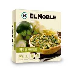 TARTA INDIVIDUAL ESPINACA EL NOBLE CAJA X 240 GRS