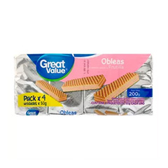 GREAT VALUE OBLEA FR