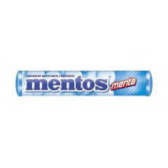 MENTOS CARAMELOS MASTICABLES SAB.MENTA X 29.7GR