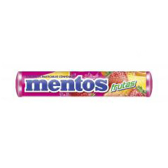 MENTOS CARAMELOS MASTICABLES SAB.FRUTA X 29.7GR