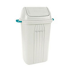 BASURERO C/TAPA 60L, SANREMO, 1 cu