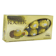 Bombón FERRERO ROCHER choc avell CJA-100-gr.