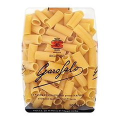 FIDEOS RIGATONI GAROFALO BOLSA X 500 GRS