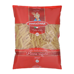 FIDEOS PENNE RIGATTI, ZARA, 500 gr